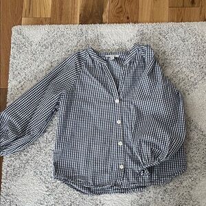 Blue Gingham Shirt